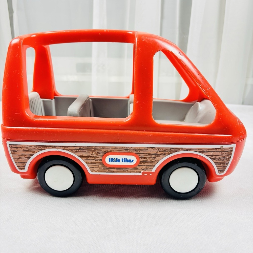 Red Toy Van - Kids Play Vehicle